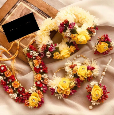 floral jewellery