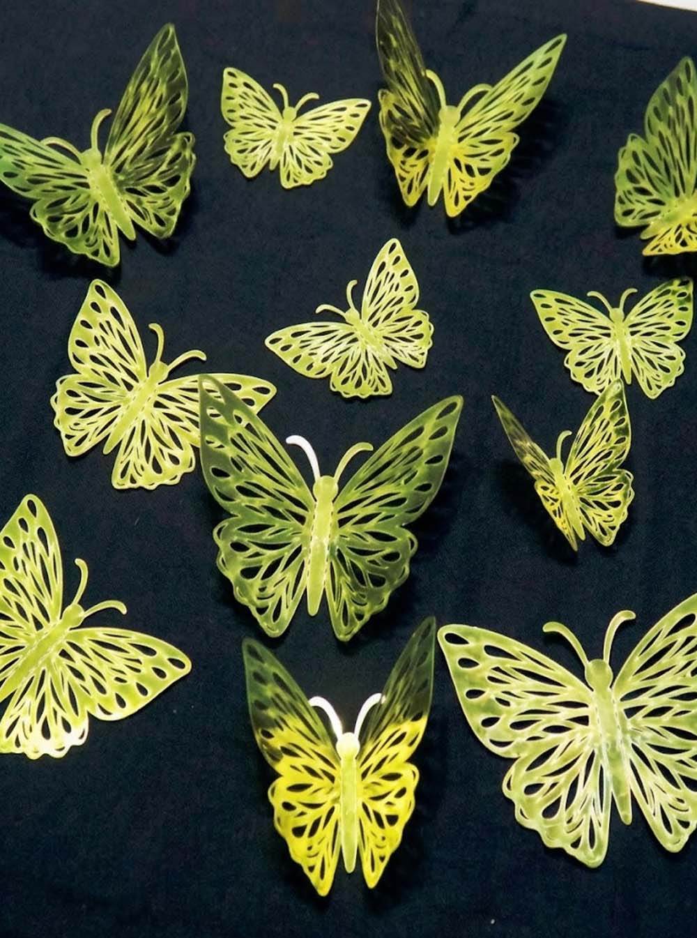 3D butterfly cutouts 3D butterfly cutouts