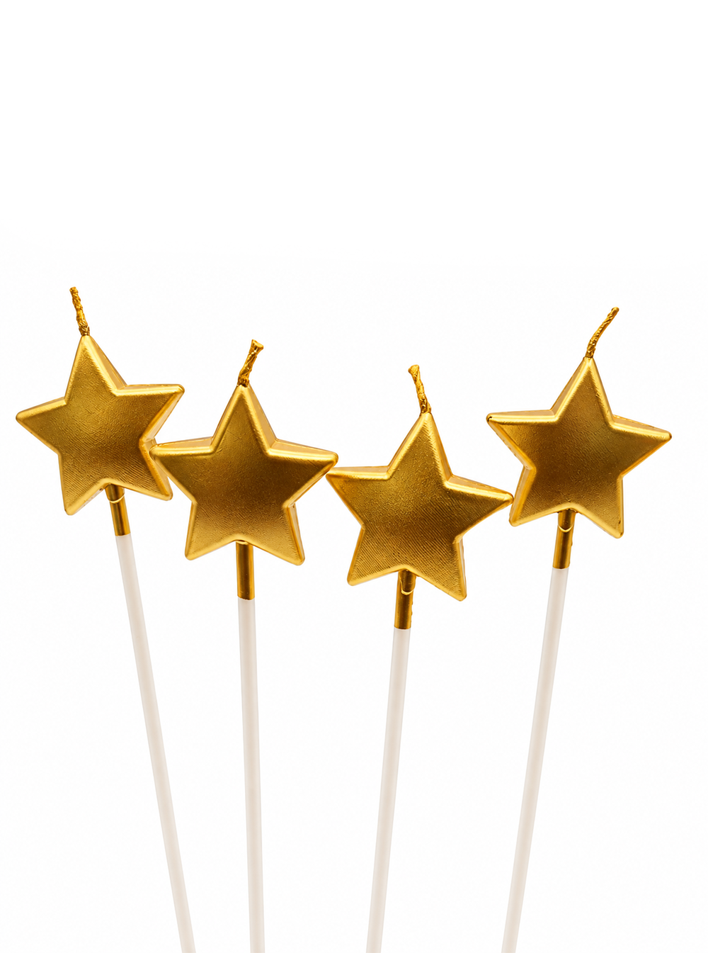 Cake topper Candles in star shape Cake topper Candles in star shape