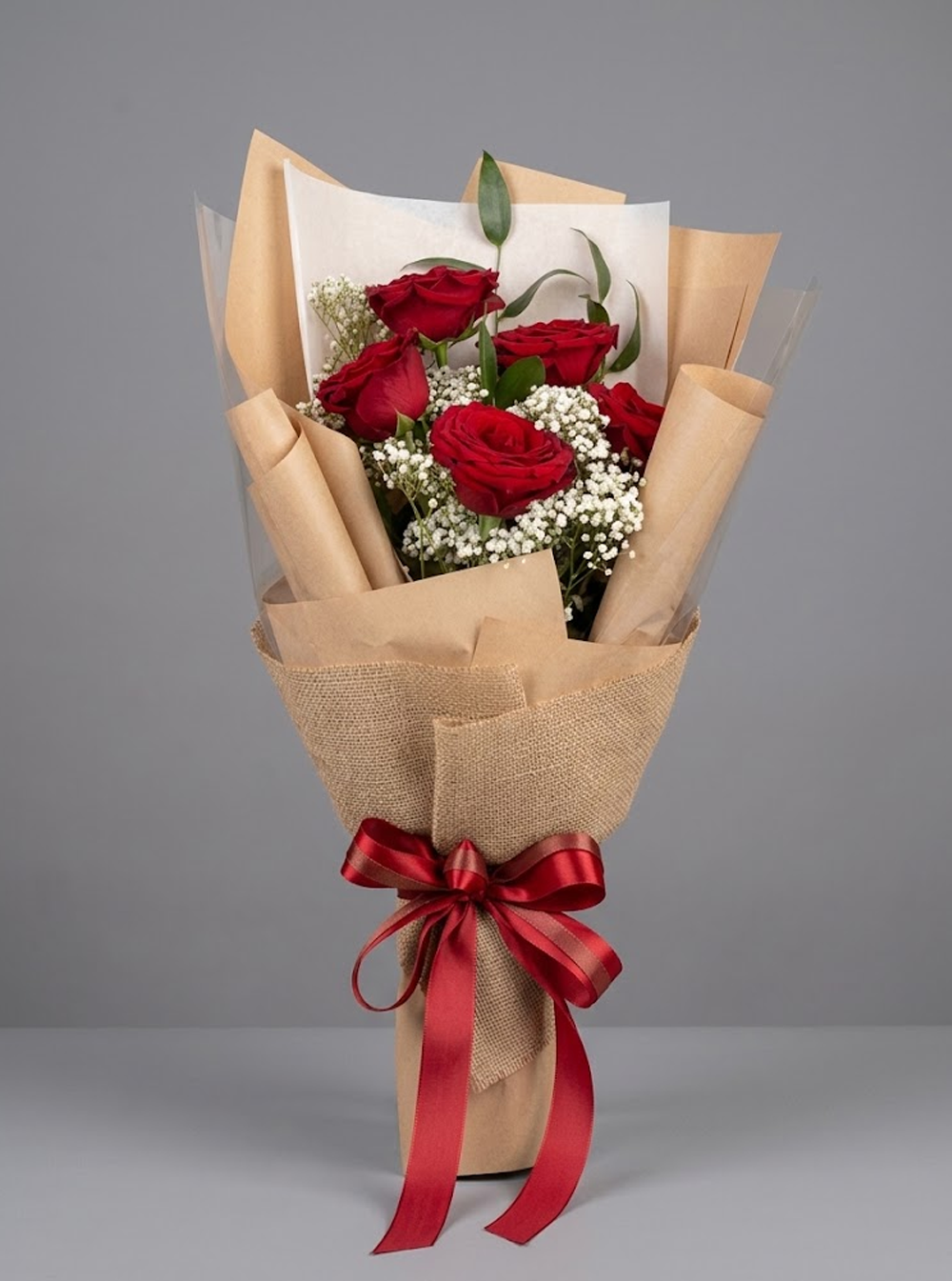 Elegant Red Rose Bouquet Elegant Red Rose Bouquet