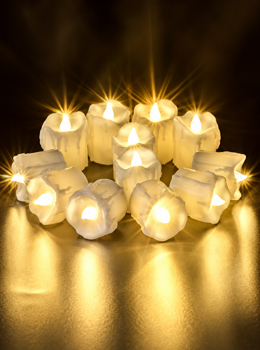 LED Tea Light ice candles LED Tea Light ice candles