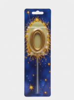 Star and Heart Shape Sparkling Cake Candles