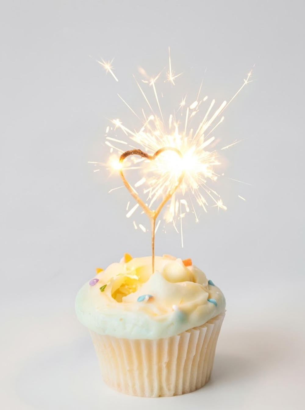 Star and Heart Shape Sparkling Cake Candles Star and Heart Shape Sparkling Cake Candles