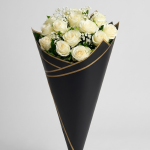 White pure Rose Bouquet