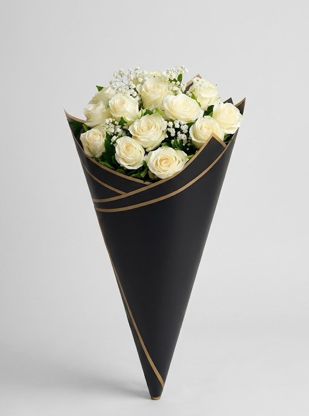 White pure Rose Bouquet White pure Rose Bouquet